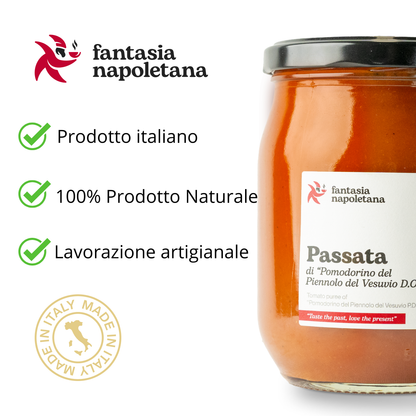 Pomodoro del Piennolo del Vesuvio D.O.P. - Passata 580 ml