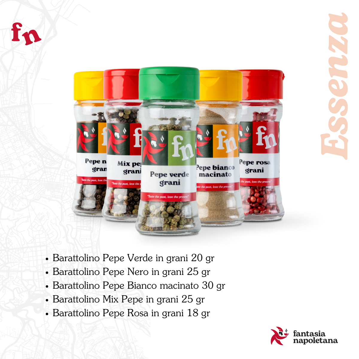 Confezione Regalo “Essenza” Fantasia Napoletana - Selezione Gourmet di Pepi dal Mondo