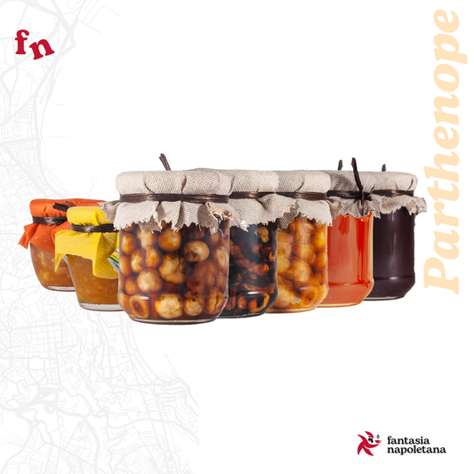 Confezione Regalo “Parthenope” Fantasia Napoletana - Delizie dolci del Vesuvio e di Sorrento
