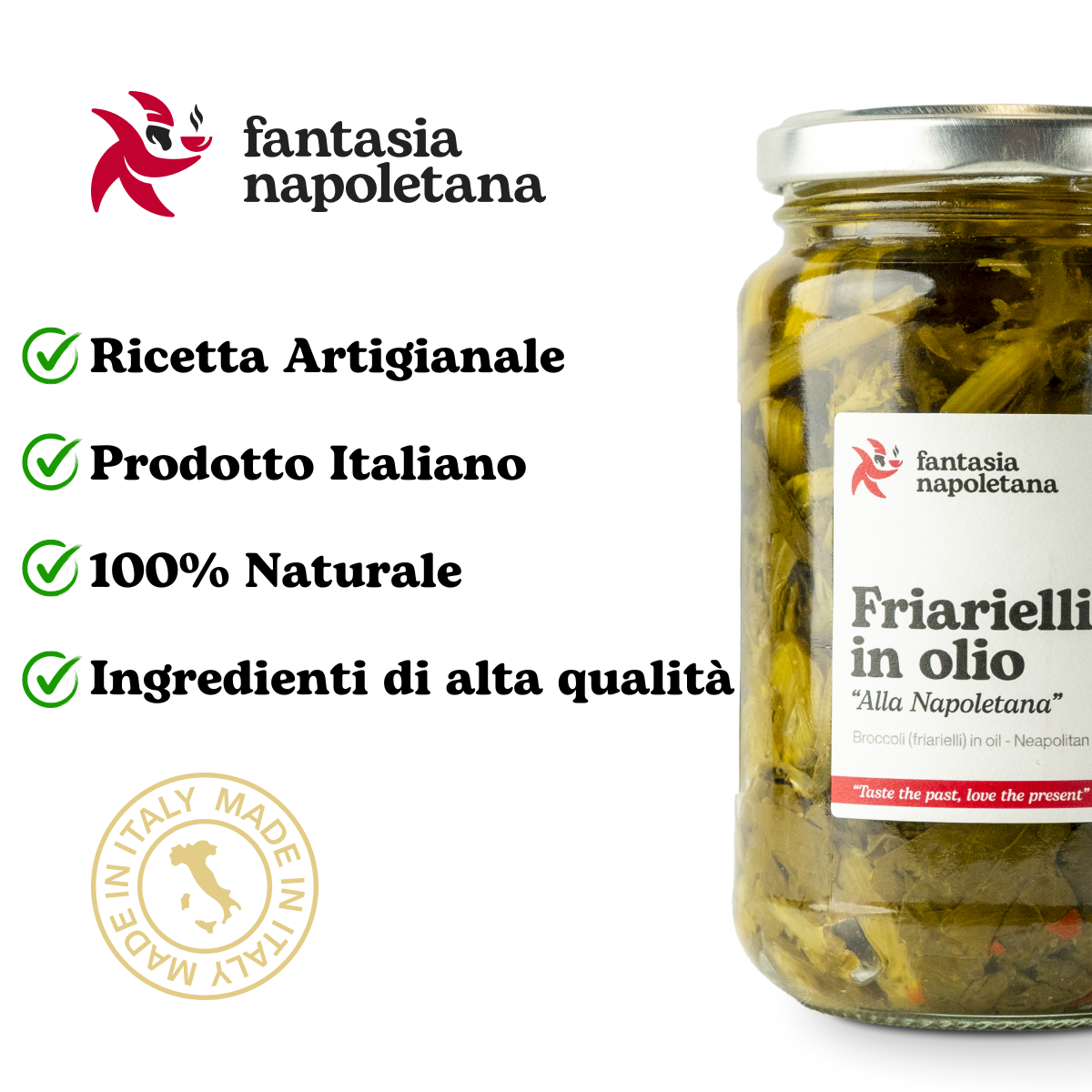 Italian Friarielli in oil 370 ml