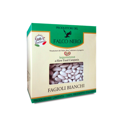 Italian White Beans “Produttori del Falco Nero” - 400 gr