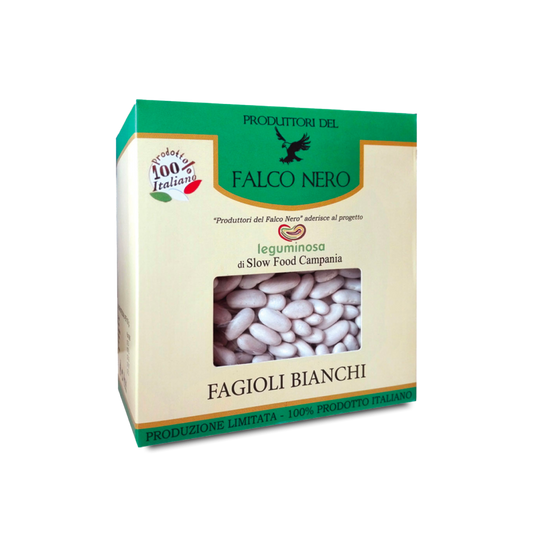 Italian White Beans “Produttori del Falco Nero” - 400 gr